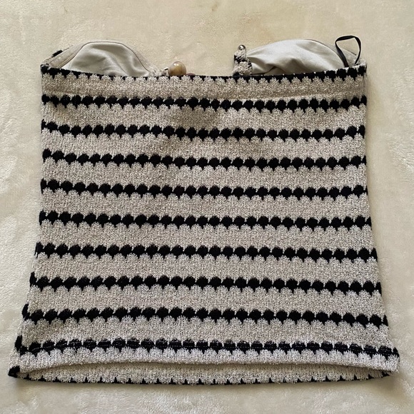 SOLD H&M striped Tube Top - Picture 4 of 5
